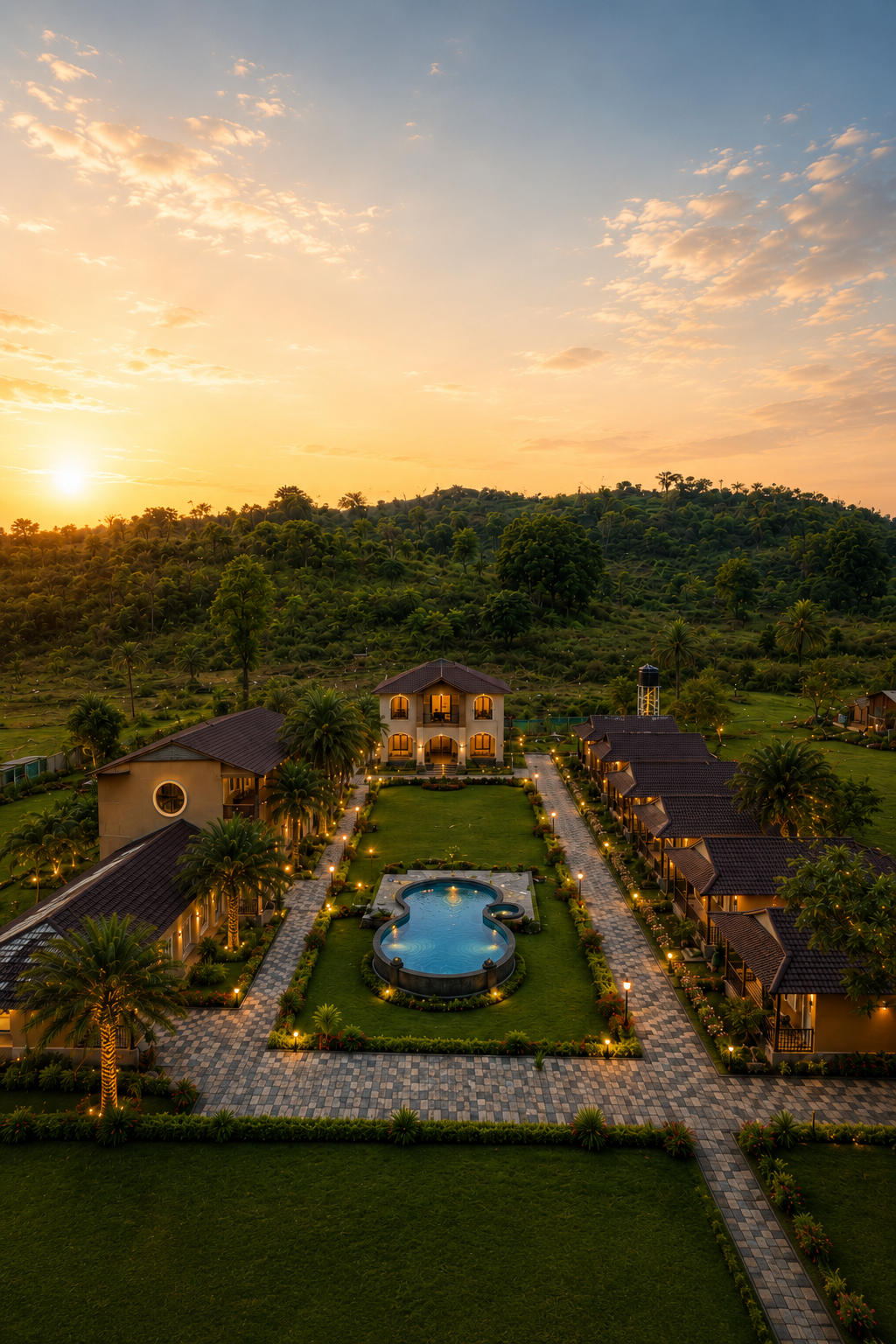 Private Villa Courtyard